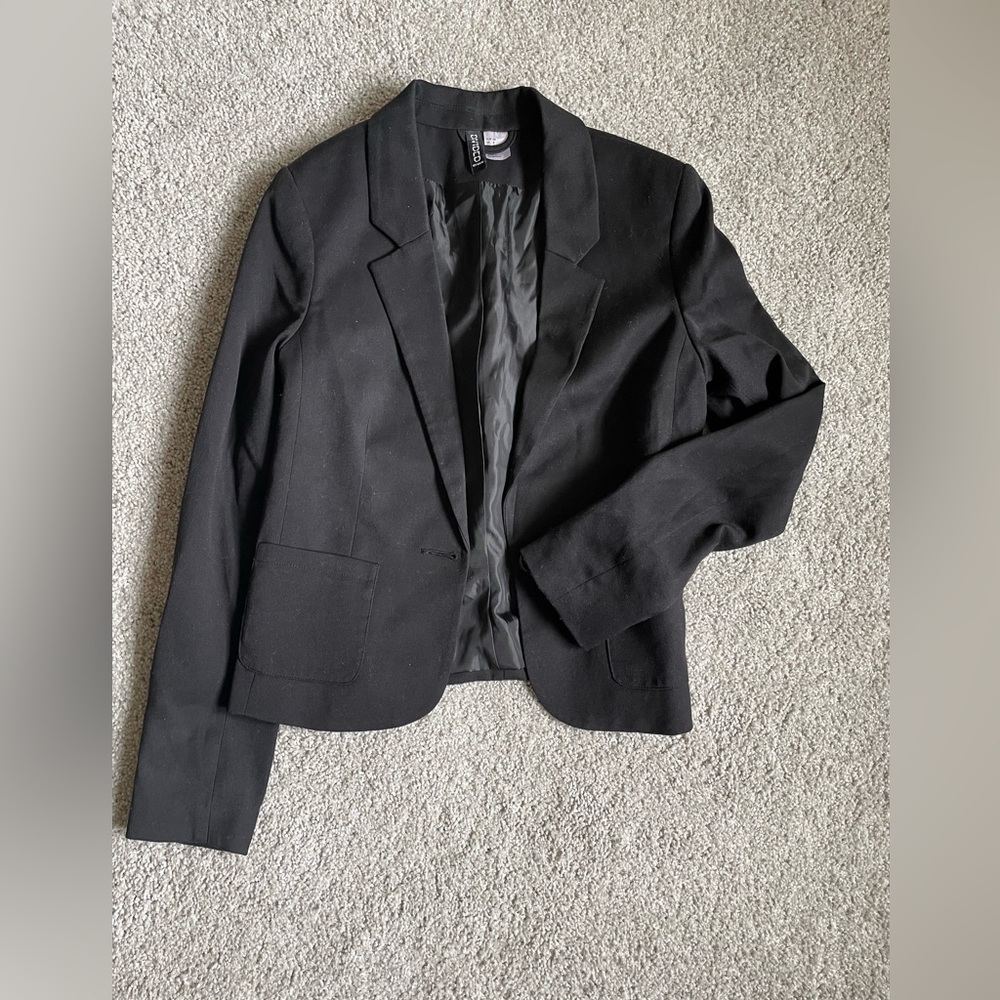 Black blazer, H&M, US Size 4